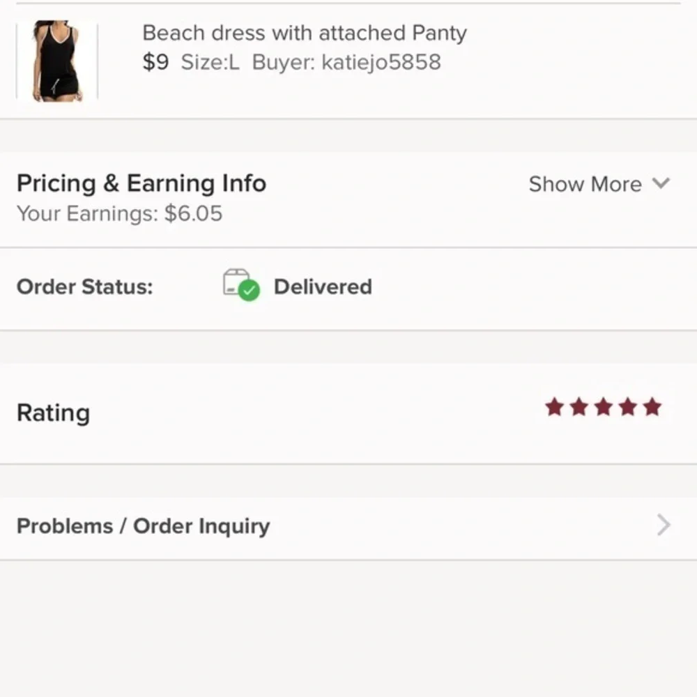 Beach dress with attached Panty - Picture 8 of 12